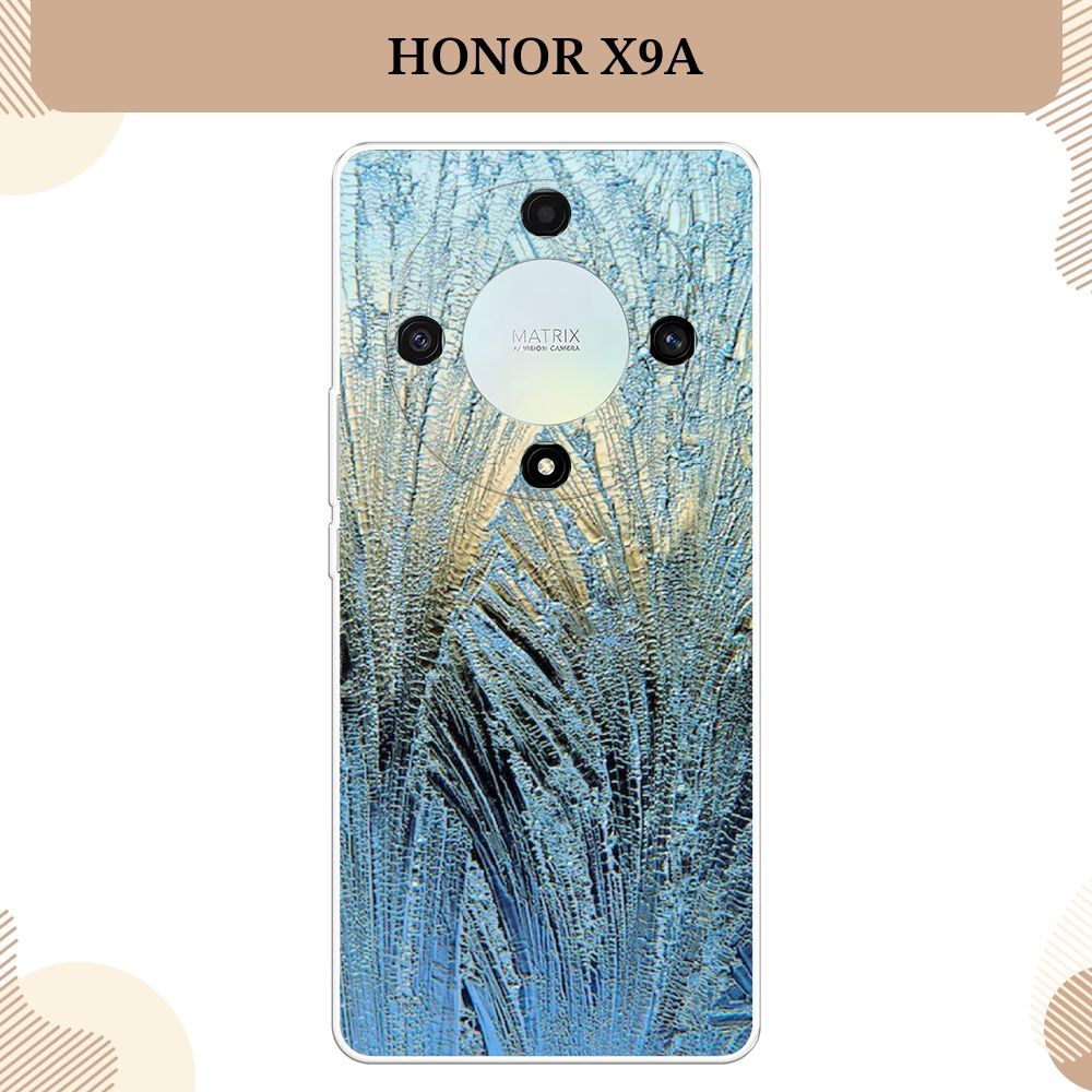 Силиконовый чехол на Honor X9A / Хонор X9A, Лёд #1