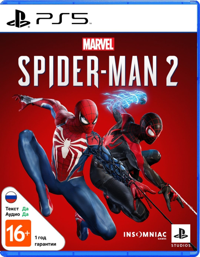 Игра Игра для PS5 Marvel's Spider-Man 2 (Человек Паук 2) (Диск, Новый, Русский) (PlayStation 5, Русская #1