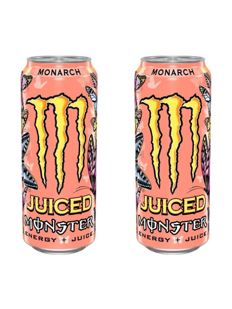 Напиток энергетический Monster Monarch Монстр Монарч 500мл х 2шт  #1