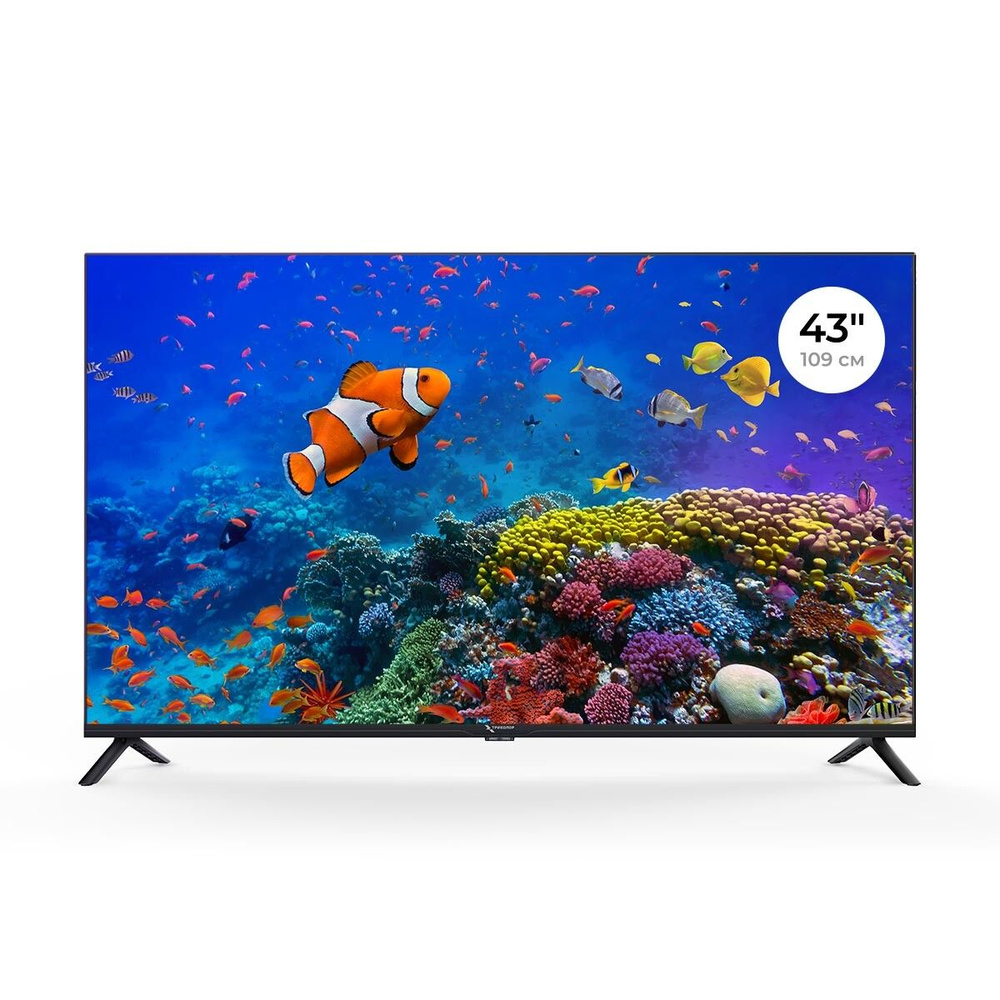 Триколор Телевизор H43U5500SA 43" 4K UHD, черный #1