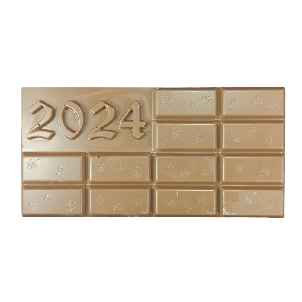 Подарочная шоколадная плитка Frade/Фраде - Плитка 2024 (единственная форма) (вес-80г) (молочный)  #1
