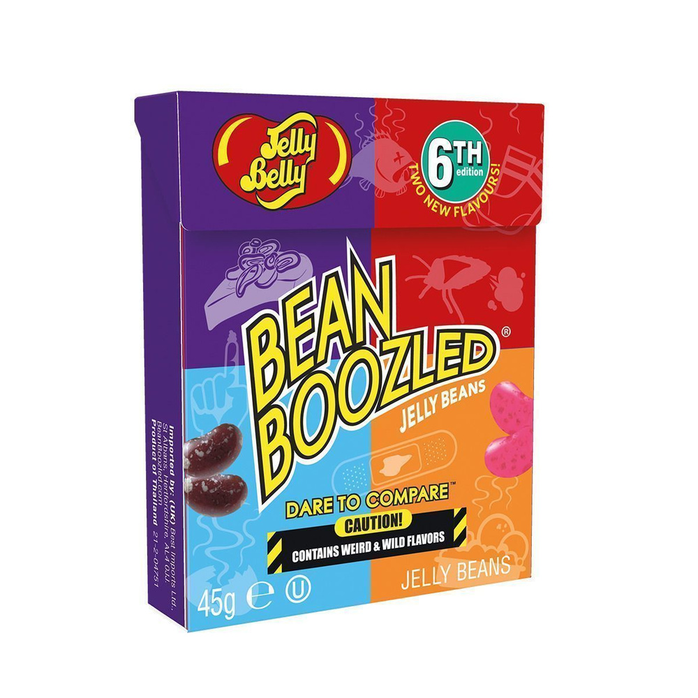Драже жевательное Jelly Belly Странные вкусы, ассорти Bean Boozled, 45 г  #1