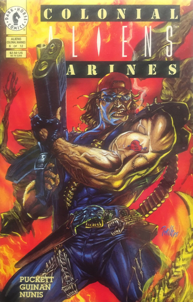Aliens Colonial Marines #6 Dark Horse Comics. Официальный комикс на английском языке.  #1