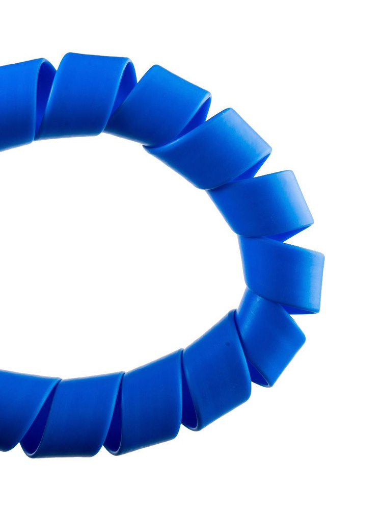 Хомут - стяжка защитная для шланга и кабеля "Спираль" синий d 20 мм, 2 м / Органайзер для проводов  #1