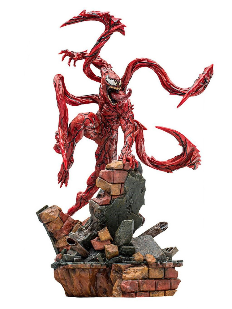 Коллекционная фигурка Iron studio 1/10 Marvel: Venom Let There Be Carnage - Carnage (Айрон Студио Марвел: #1