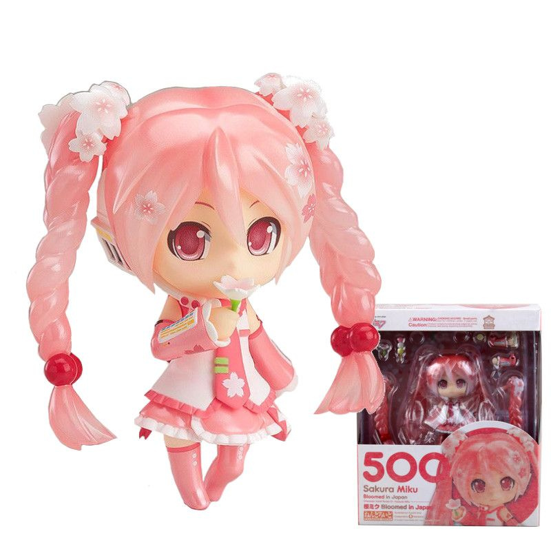 Фигурка Вокалоид Сакура Мику Хацунэ / Vocaloid Sakura Miku Hatsune 500 (10см)  #1