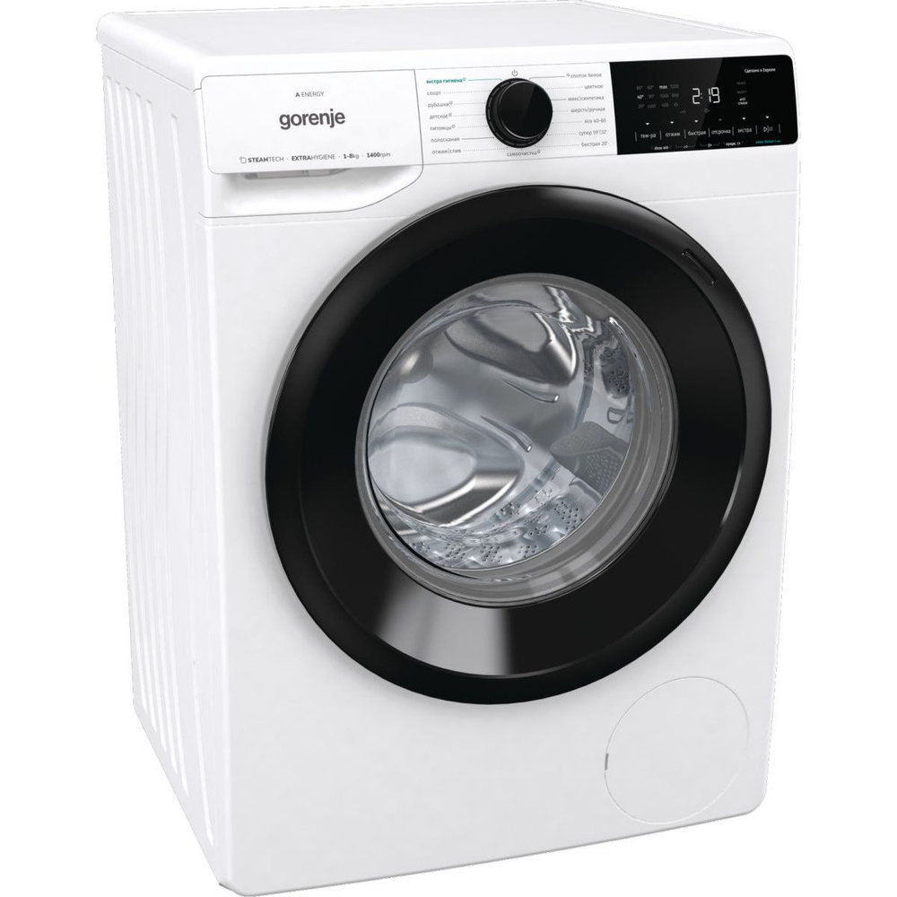 Стиральная машина Gorenje WNA84ACIS кл.:A+++ фронт. макс.:8кг белый  #1