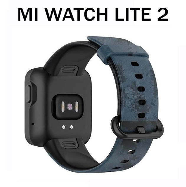 Силиконовый ремешок для Xiaomi Mi Watch Lite 2 / Redmi Watch 2 Lite, камуфляж  #1