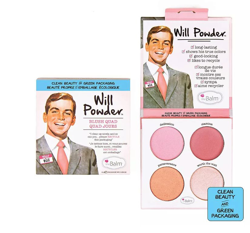 THEBALM Палетка румян для лица Will Powder #1