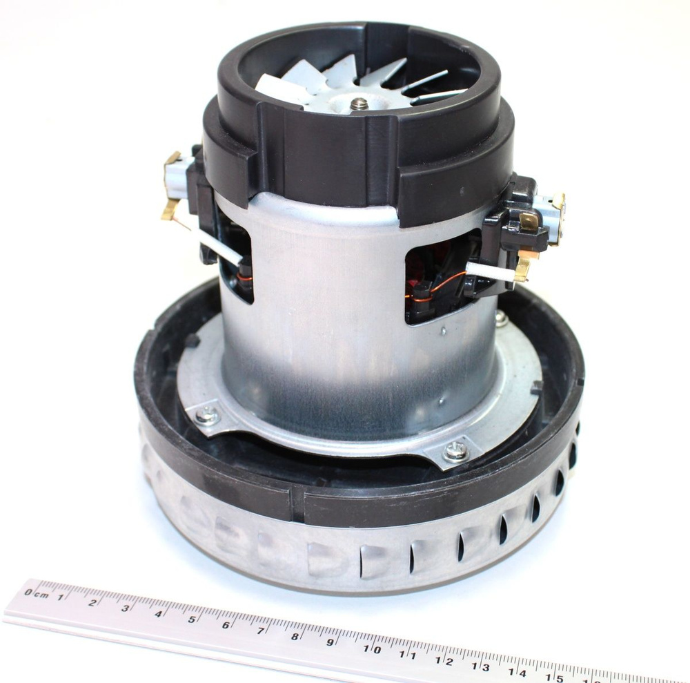 Мотор 1400W, подходит для моющих пылесосов Karcher WD 2, WD 3, D - 143 мм, H - 138 мм  #1