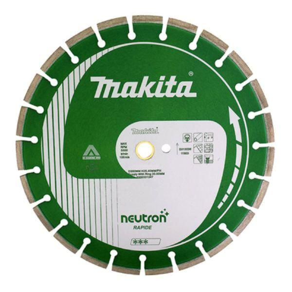 Алмазный диск Makita 180X10 H22.2 Neutron Rapide (B-27230) #1