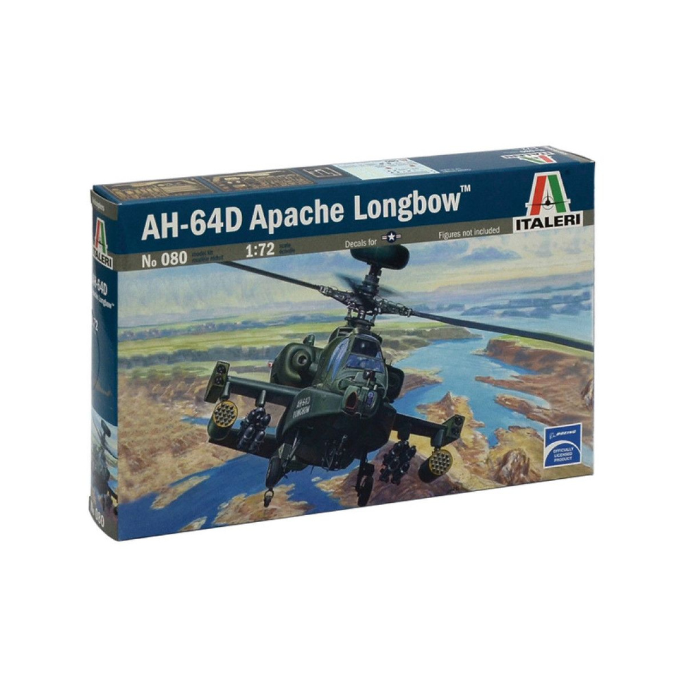 Italeri Сборная модель 0080 AH-64D APACHE LONGBOW 1:72 #1