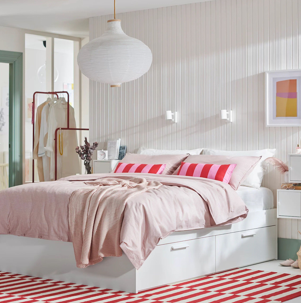 IKEA Двуспальная кровать, 140х200 см Уцененный товар #1