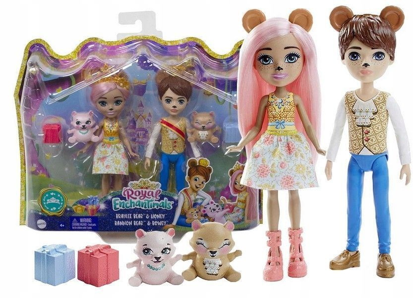 Кукла Mattel Enchantimals Брейли Миша и Бэннон Миша, с питомцем, GYJ07  #1