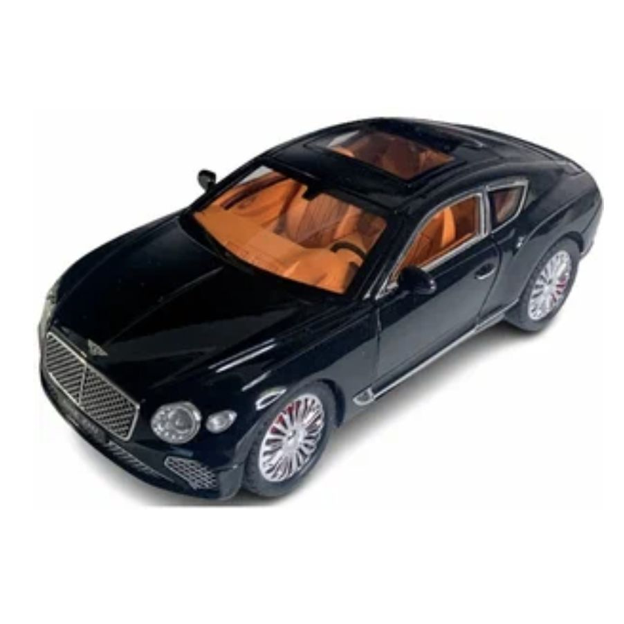 Коллекционная машинка игрушка металлическая Bentley багажником масштабная модель Бентли 1:24  #1
