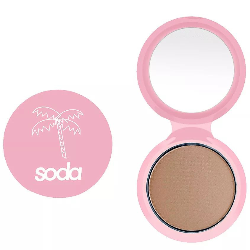 SODA DRY CONTOURING #easyskinny Контурирующая пудра, 101 COFFE CAKE, 8,5 г #1