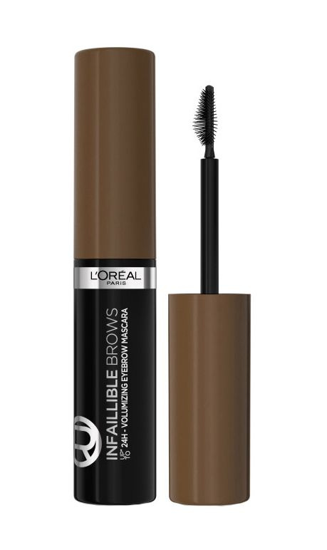 L'OREAL PARIS Оттеночная тушь для бровей Infaillible Brows Volumizing Mascara , 23 мл, 108 Dark Brunette #1