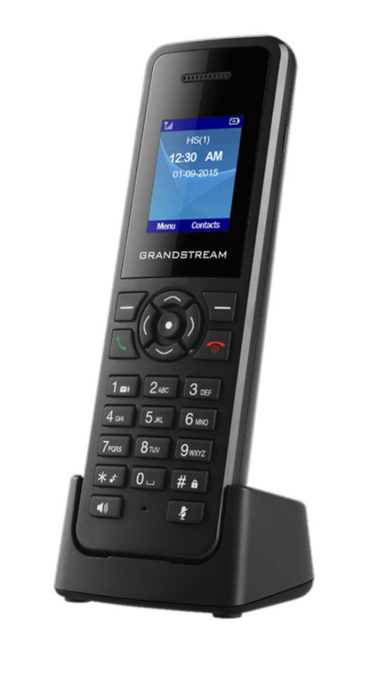 Телефон DECT IP, Grandstream, DP720, 10 SIP-аккаунтов, 10 линий, ЖК-дисплей 128x160 (1.8 дюйма), 800 #1