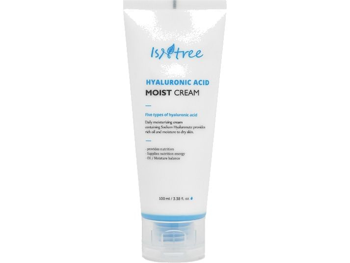 Увлажняющий крем с гиалуроновой кислотой для сухой кожи IsNtree HYALURONIC ACID MOIST CREAM  #1