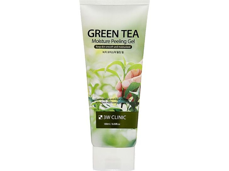 Гель 3W CLINIC Green Tea Moisture Peeling Gel #1