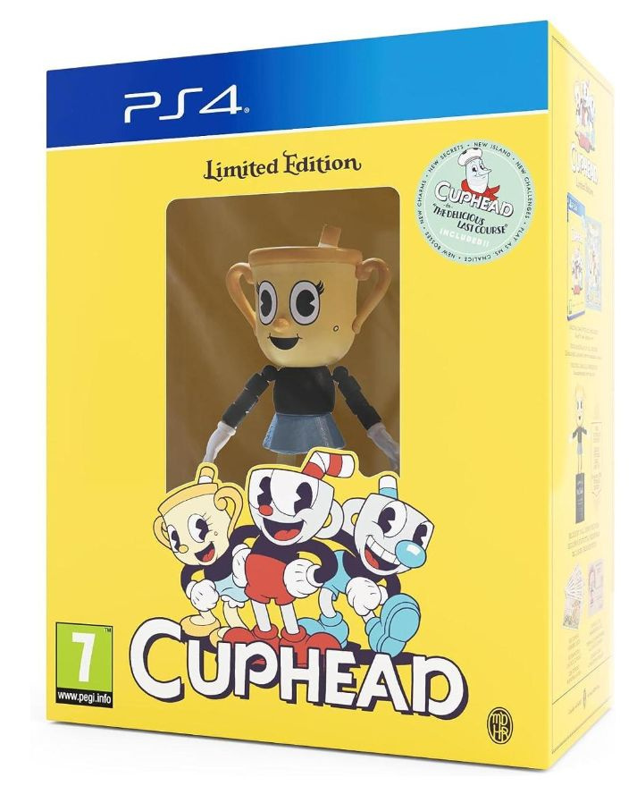 Игра Cuphead Limited Edition PS4 (PlayStation 4, Русские субтитры) #1