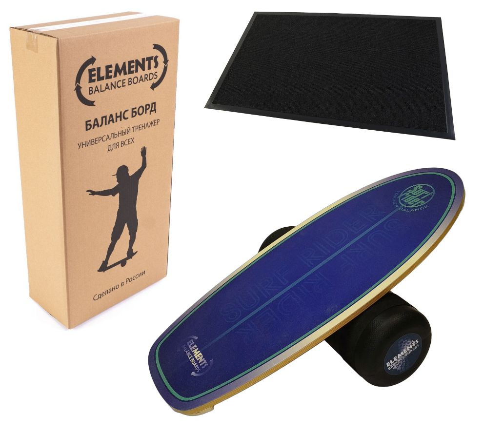 ELEMENTS BALANCE BOARDS Доска балансировочная, 74х32 см #1