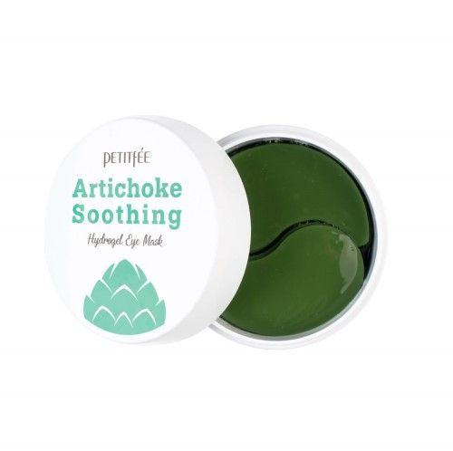 PETITFEE, Противоотёчные гидрогелевые патчи с артишоком - Artichoke soothing hydrogel eye mask  #1