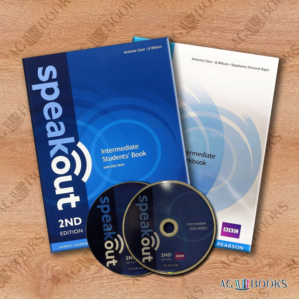 Speakout Intermediate комплект (2-е издание) Учебник + Рабочая тетрадь + 2  DVD - купить с доставкой по выгодным ценам в интернет-магазине OZON  (964532836)