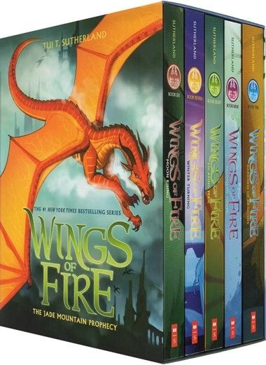 Wings of Fire 6-10 The Jade Mountain Prophecy #1