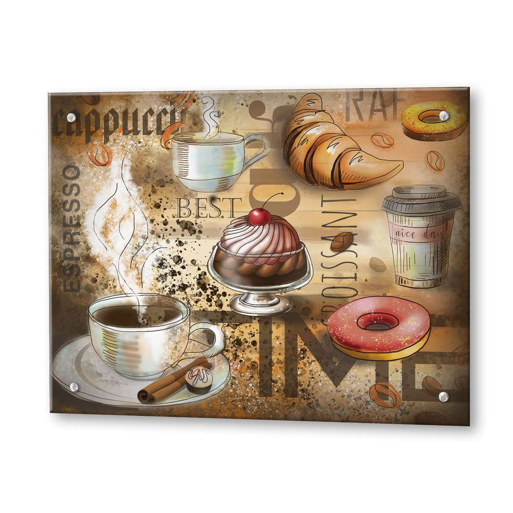 Защитное закаленное стекло для фартука на кухню. Защитный кухонный ...