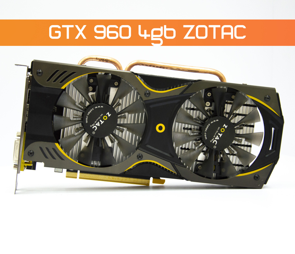 Видеокарта GeForce GTX 960, 4 ГБ DDR5 - купить по низким ценам в ...