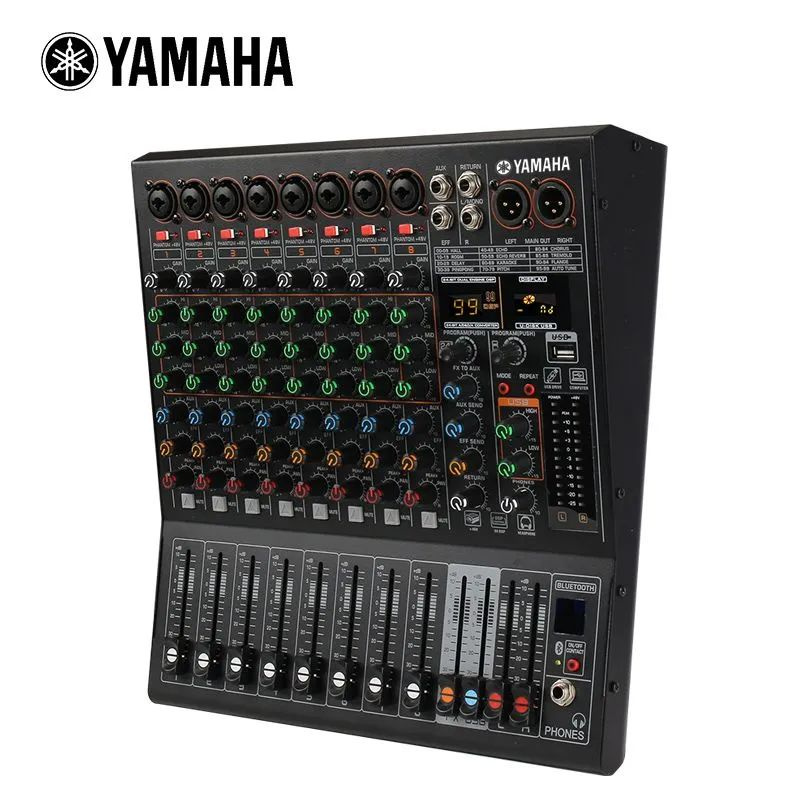 8-канальный микшер YAMAHA EG08 - купить с доставкой по выгодным ценам в ...