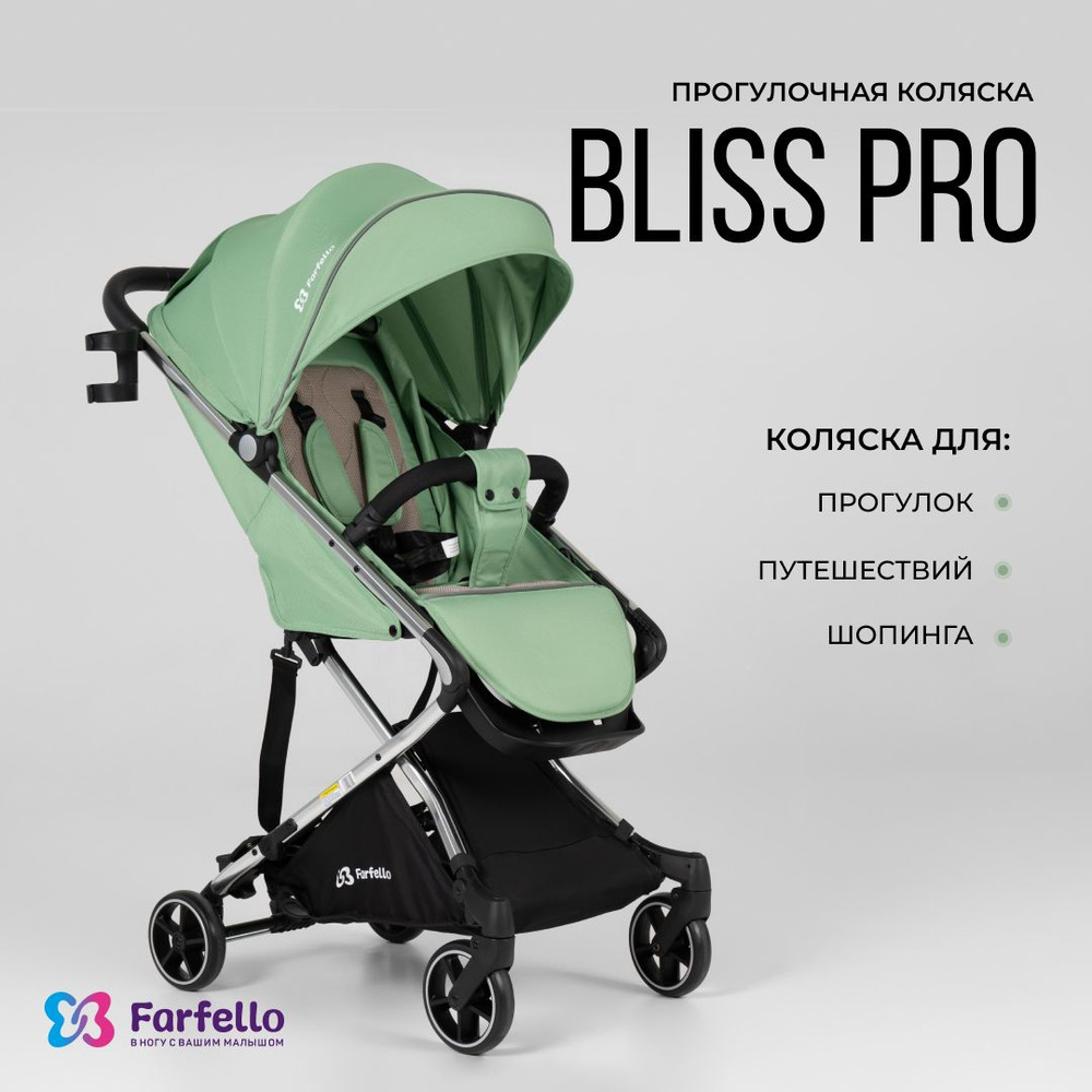 Коляска прогулочная детская Farfello Bliss Pro #1