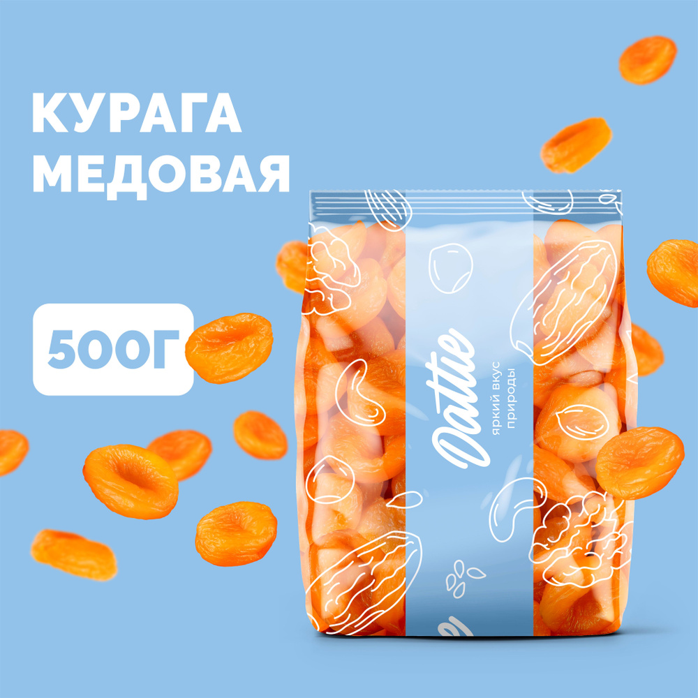 Курага медовая натуральная Dattie, 500 г #1