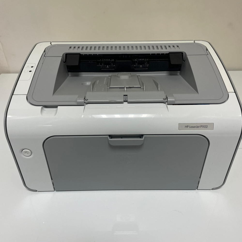 HP Принтер лазерный P1102, светло-серый #1
