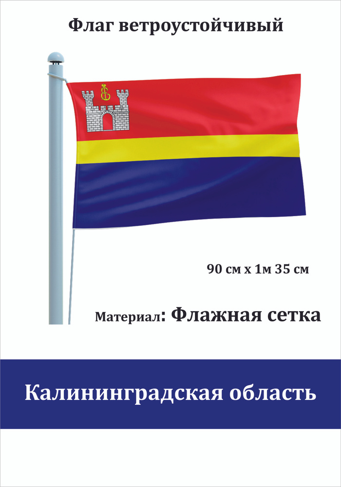 Сувенирный флаг Калининградская область #1