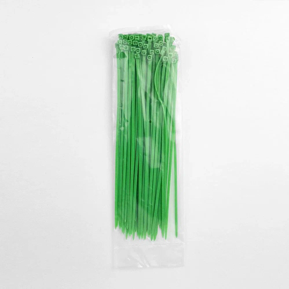 Стяжка для растений темно-зеленая, Подвязка для растений 25 см 100 шт, Хомут  #1