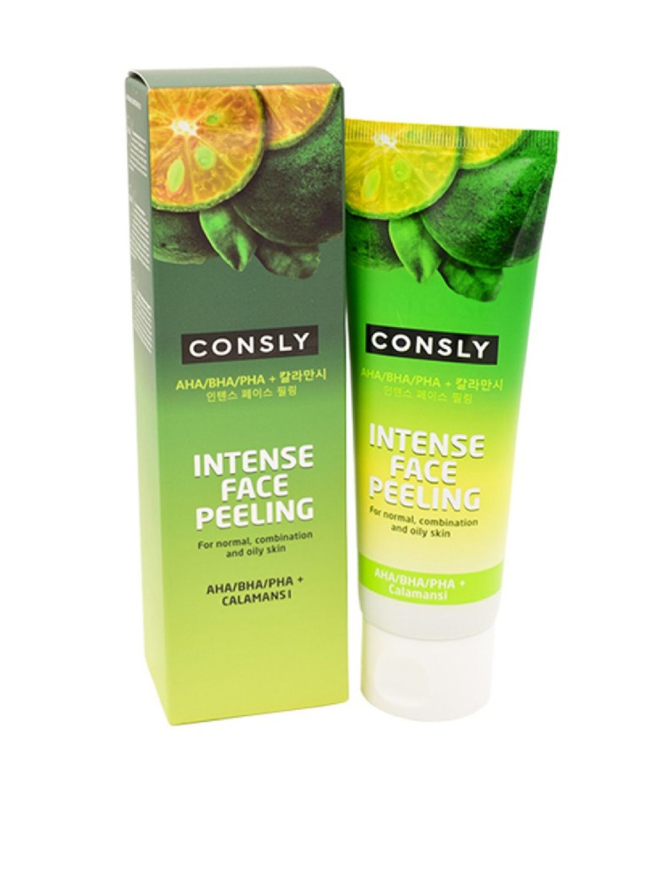 CONSLY/ Гель отшелушивающий Intense Face Peeling with Calamansi, 120мл #1