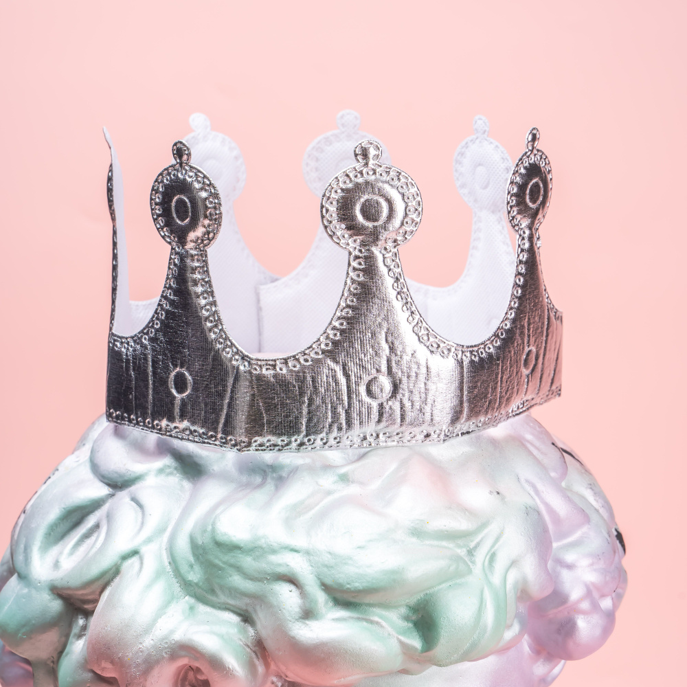 Корона Страна Карнавалия "Принцесса", серебряная #1