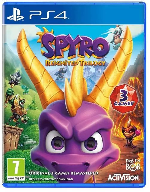 Игра Spyro Reignited Trilogy (PlayStation 4, Английская версия) #1