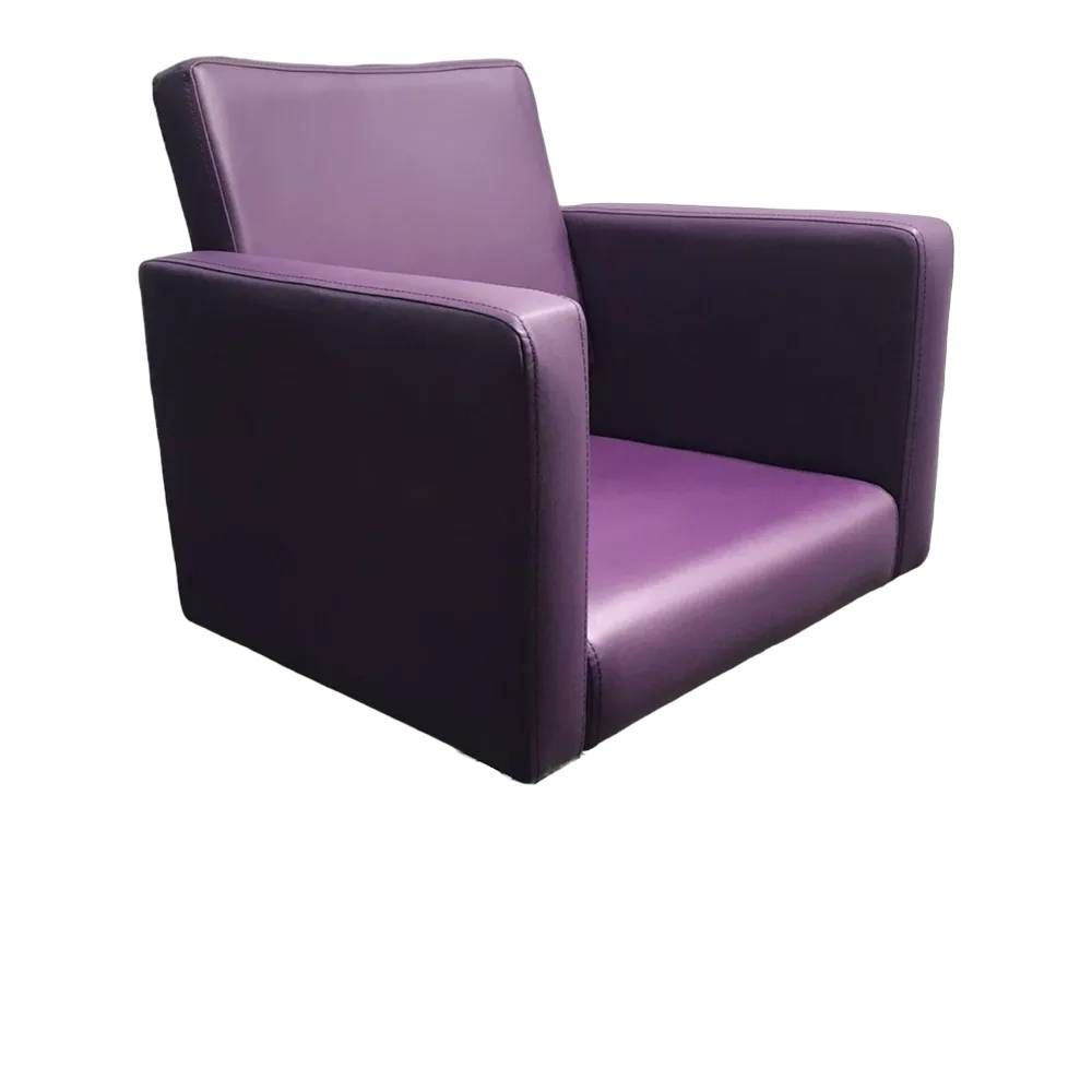 Парикмахерское кресло "Кубик", Фиолетовый, Каркас кресла без гидравлического основания  #1