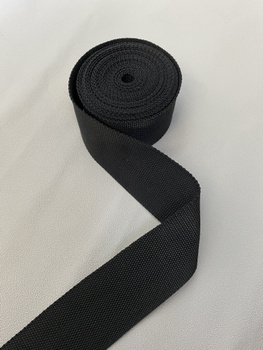 1.25 Black Nylon Strap