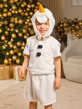 Новогодний костюм снеговика фото