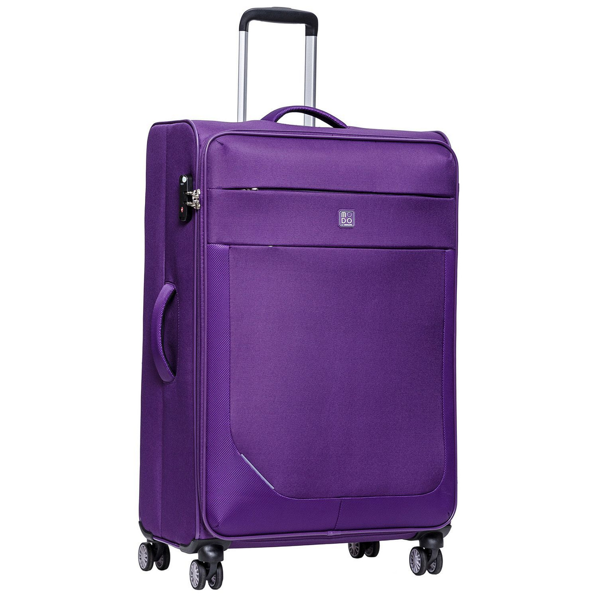 Размер чемодана: 49x80x29 см Вес чемодана: 3,8 кг Объём чемодана: 98 л