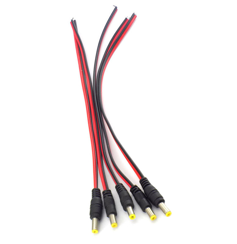 РазъемпитанияDCспрводом(25см),папа,5штук.