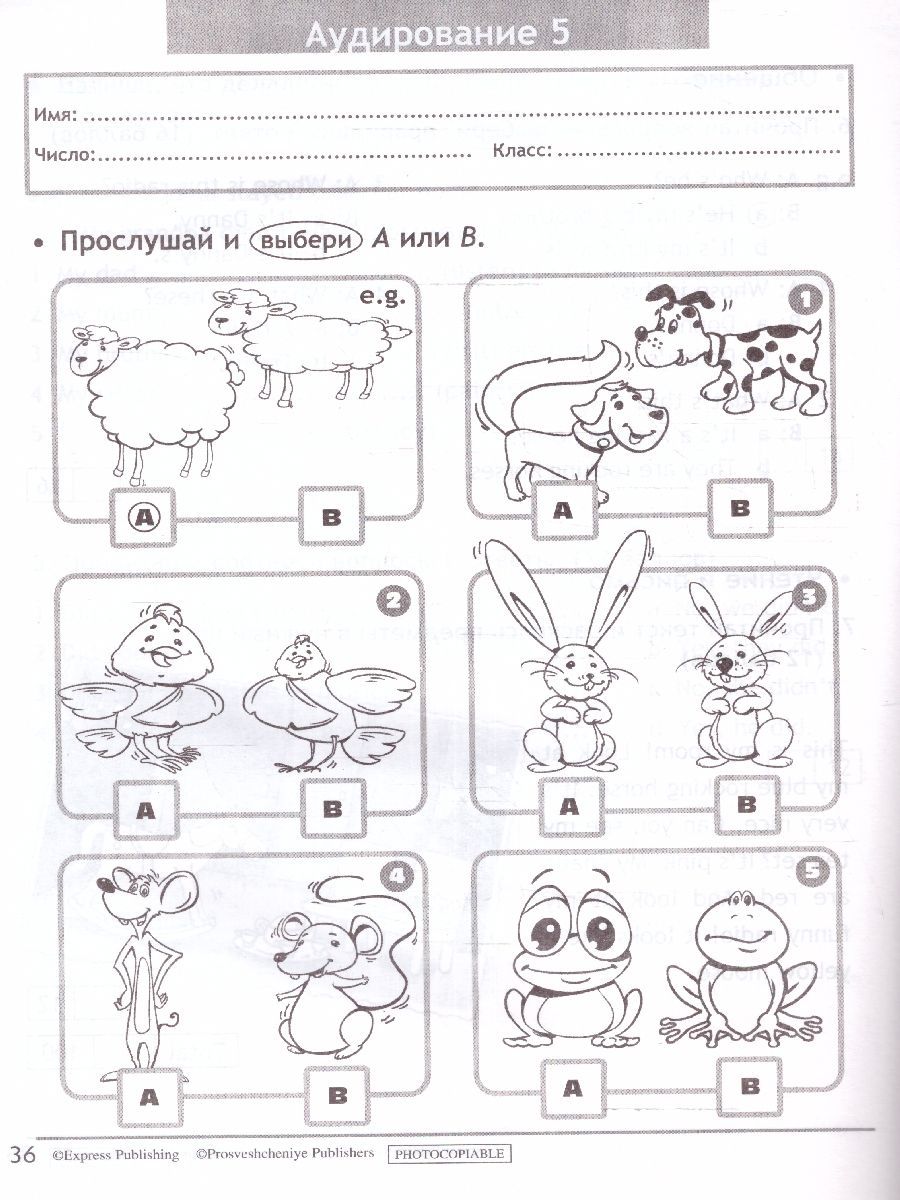 Английский язык 3 класс. Контрольные задания к новому ФП. УМК "Английский в фокусе". ФГОС | English Language. Grade 3. Control Tasks for the New Federal Program. Spotlight Series - Ozon image 5