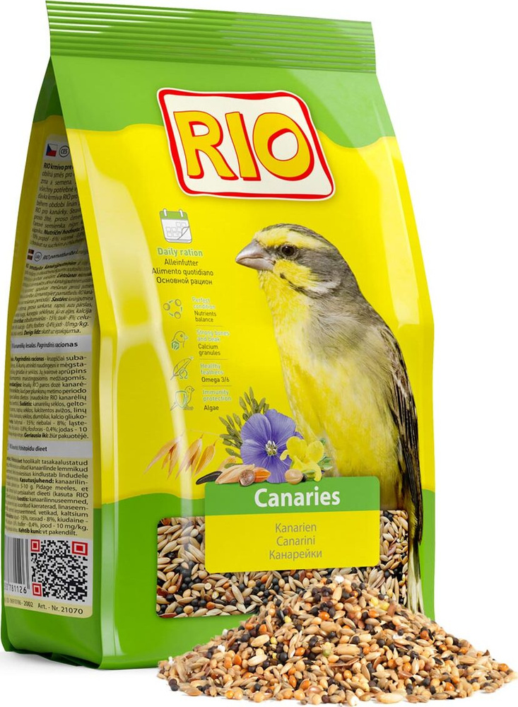 Rio Daily Feed Canaries / Корм Рио для канареек Основной рацион 500 г  #1