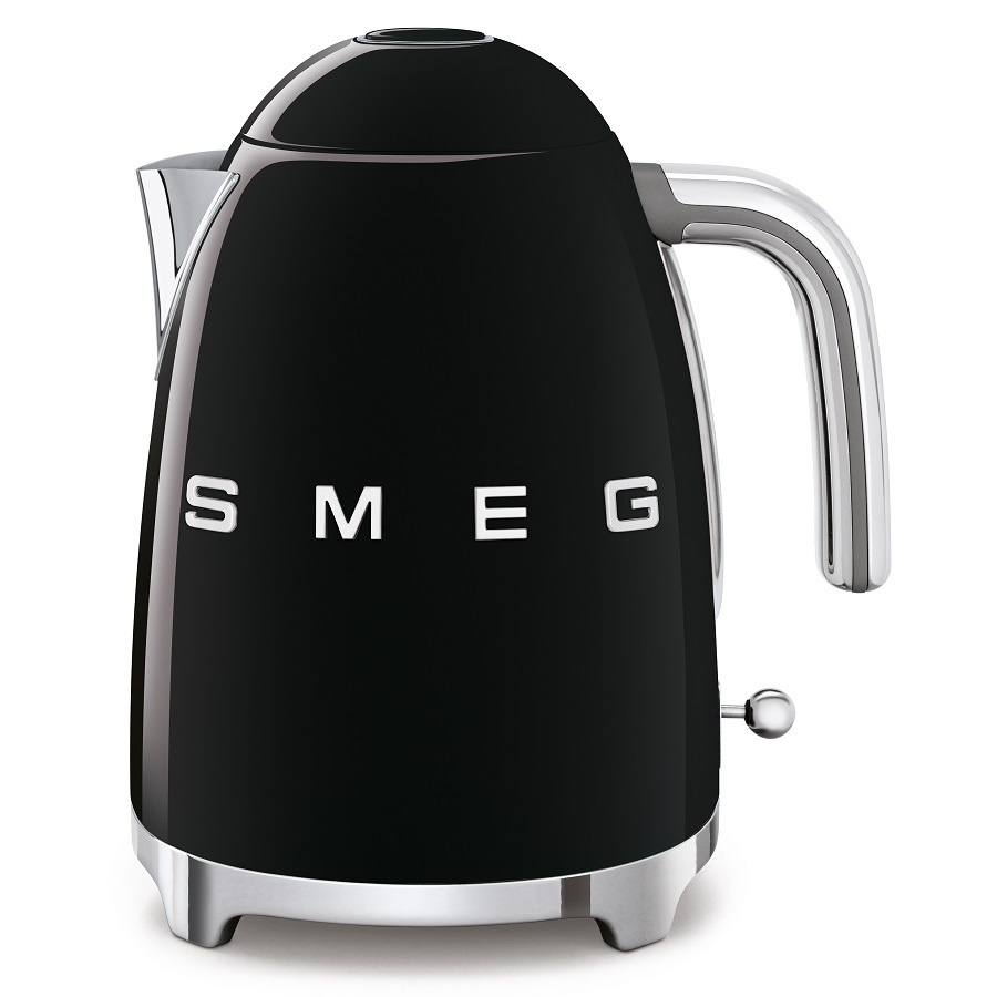 Электрический чайник Smeg KLF03BLEU, объем 1,7 л, черный глянцевый  #1