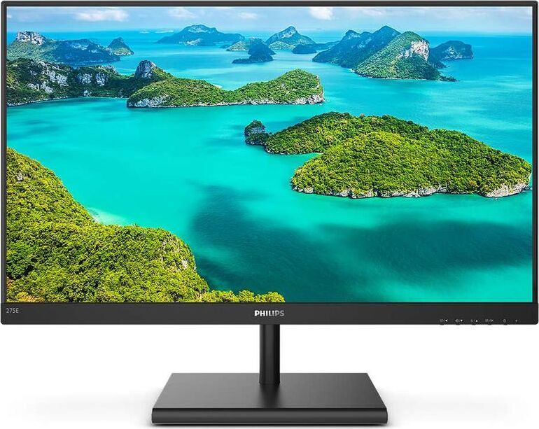 Philips 27" Монитор 275E1S/00_2523 озон, черный #1