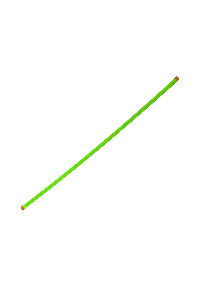 Гимнастическая палка пластиковая 110 см цвет  Зеленый #1